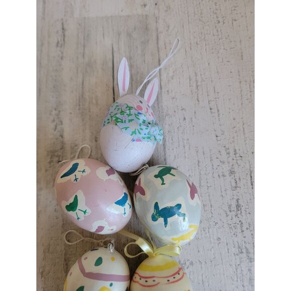 Easter bunny egg variety unique ornament Xmas spring decor - Picture 4 of 9